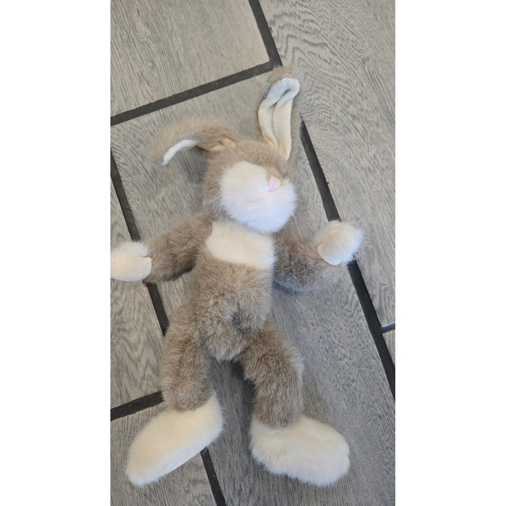 Boyds Collection JB Bean Series Plush Bunny Rabbit Brown Cream 15in
